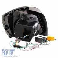 Tailights Set Suitable for VW Polo 6R 09-14 LED Bar Dynamic Smoke VLand-image-6294335