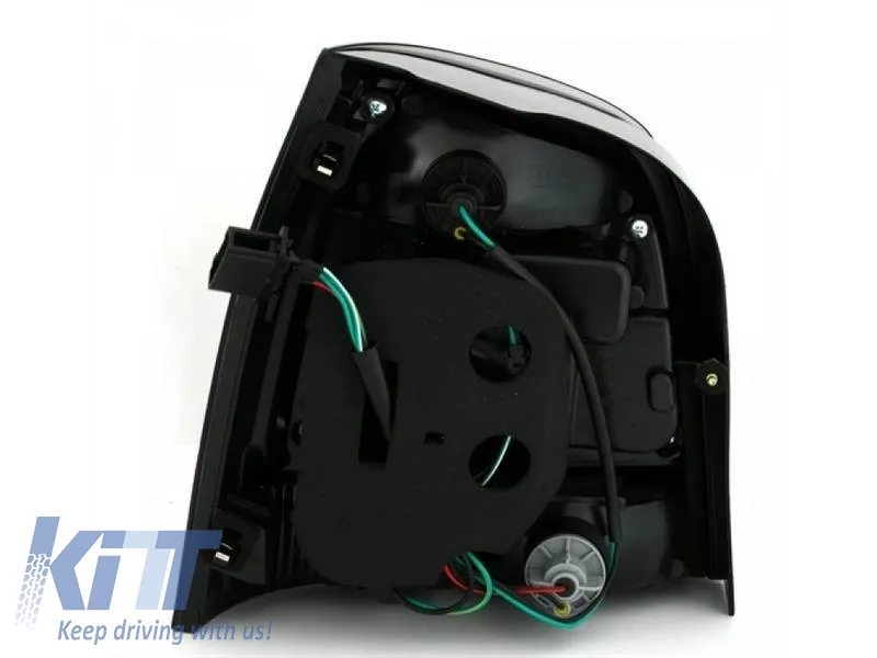 Tailights Set Suitable for VW Polo 9N3 05-09 LED GTI/R20 Look Red/Clear Eagle Eyes