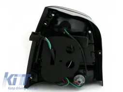 Tailights Set suitable for VW Polo 9N3 05-09 LED GTI/R20 Look Red/Clear Eagle Eyes-image-6325259