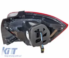 Tailights Set Suitable for VW Polo AW 2018+ LED R-Line Look Red/Crystal-image-6314193