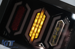 Taillights Full LED suitable for Jeep Wrangler JK Rubicon (2007-2017) Smoke-image-6022614
