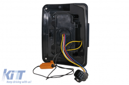 Taillights Full LED suitable for Jeep Wrangler JK Rubicon (2007-2017) Smoke-image-6022625