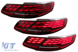 Taillights Full LED suitable for Mercedes S-Class Coupe C217 Cabrio A217 (2015-2017) Facelift S63 S65 Design-image-6101061