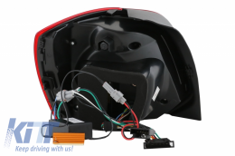 Taillights Full LED suitable for VW Polo 6R 6C 61 (2011-2017) Sequential Dynamic Turning Lights Vento Look-image-6043070