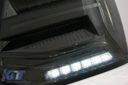 Taillights Full LED suitable for VW Polo 6R 6C 61 (2011-2017) Sequential Dynamic Turning Lights Vento Look Smoke-image-6073709