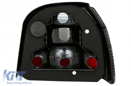 Taillights Lamp suitable for VW Golf 3 III (09.1991-08.1997) Red Smoke Halogen-image-6081828