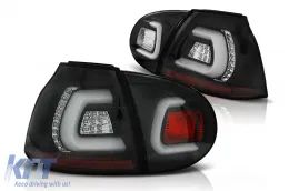 image-14-Taillights LED Bar suitable for VW Golf V 5 Hatchback (2004-2009) Black