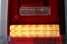 Taillights Red White Full LED suitable for VW Transporter V T5 (2003-2009)-image-6073032