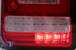 Taillights Red White Full LED suitable for VW Transporter V T5 (2003-2009)-image-6073035