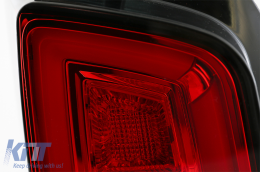 Taillights Red White Full LED suitable for VW Transporter V T5 (2003-2009)-image-6073043