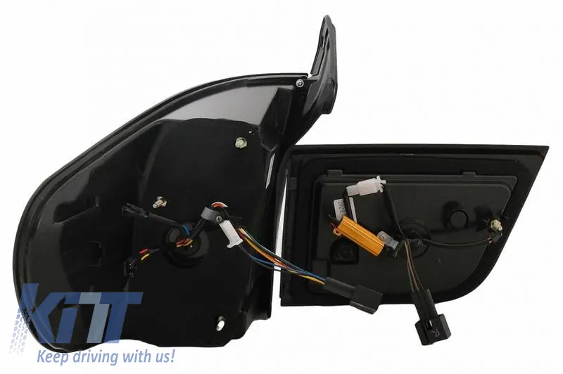 Taillights Set suitable for BMW X5 E70 07-13 LED Bar Upgrade to G05 LCI Look Smoke