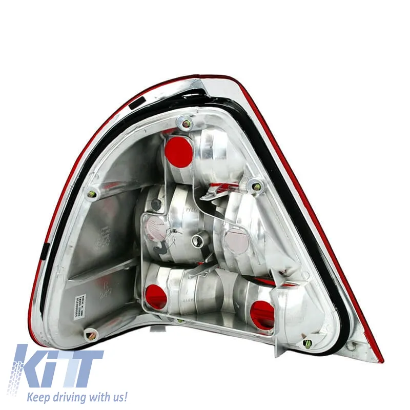Taillights Set Suitable for Mercedes-Benz C-Class W202 93-00 Red/Crystal Eagle Eyes