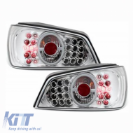 Taillights Set Suitable for Peugeot 306 92-96 Chrome LH Group