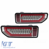 Taillights Set Suitable for Suzuki Jimny IV 18- LED Bar Chrome Sonar