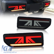 Taillights Set Suitable for Suzuki Jimny IV 18- LED Bar Dynamic Flash Smoke VLand