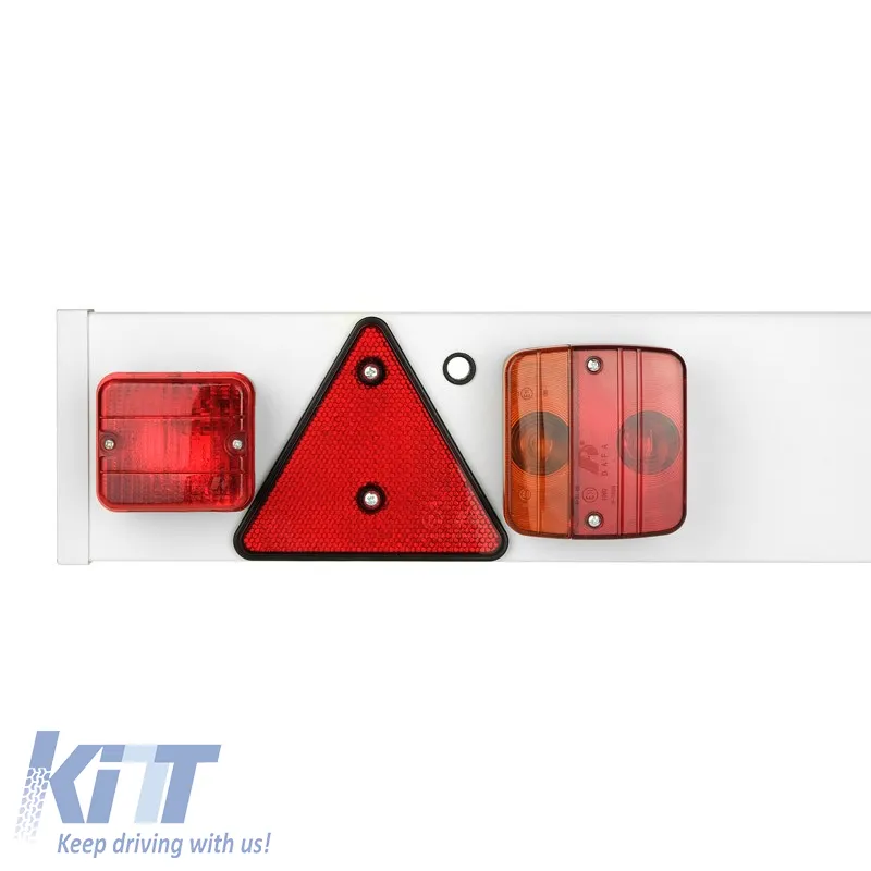 Taillights Set suitable for Trailer 12 Volt With 6 Meter Cable 7 Pin EAL 10150