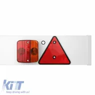 Taillights Set suitable for Trailer 12 Volt With 6 Meter Cable 7 Pin EAL 10150-image-6302389