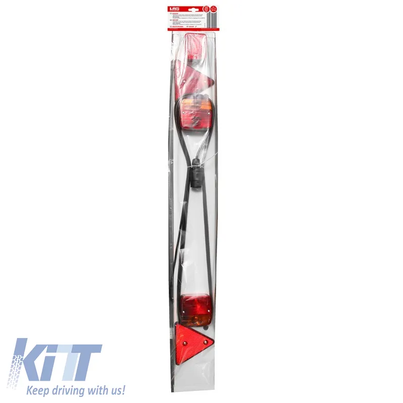 Taillights Set suitable for Trailer 12 Volt With 6 Meter Cable 7 Pin EAL 10150