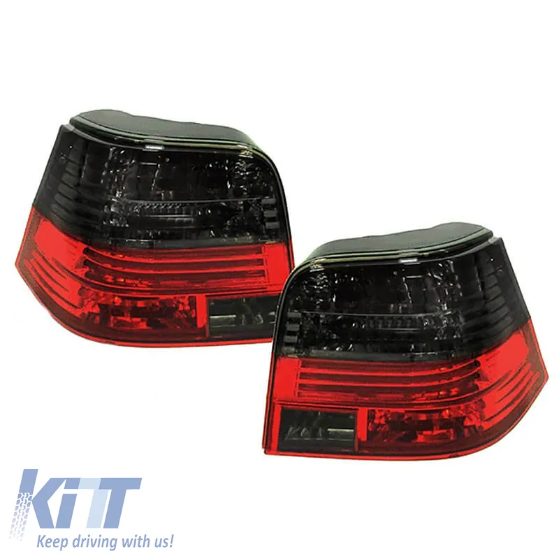 Taillights Set Suitable for VW Golf IV (4) 97-03 Red/Smoke Depo