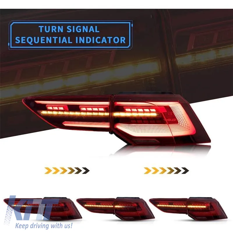 Taillights Set suitable for VW Golf VIII (8) 19+ iQ Light LED Bar Dynamic