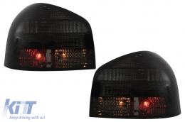Taillights suitable for Audi A3 Hatchback 8L1 (1996-2000) Smoke-image-6094857