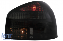 Taillights suitable for Audi A3 Hatchback 8L1 (1996-2000) Smoke-image-6094859