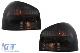 Taillights suitable for Audi A3 Hatchback 8L1 (1996-2000) Smoke-image-6094865