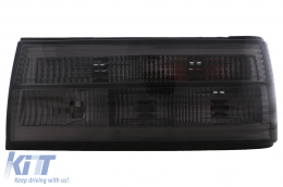 Taillights suitable for BMW 3 Series E30 Facelift Sedan Cabrio Touring (1987-1994) Smoke-image-6126777