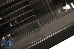 Taillights suitable for BMW 3 Series E30 Facelift Sedan Cabrio Touring (1987-1994) Smoke-image-6126779