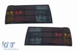 Taillights suitable for BMW 3 Series E30 LCI Sedan Coupe Cabrio Touring (1988-1991) Smoke
