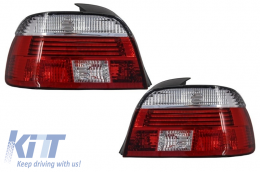 Taillights suitable for BMW 5 Series E39 (1996-2003) Red Clear LCI Design