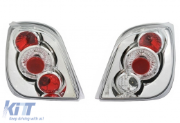 Taillights suitable for Ford Fiesta 3 Mk3 (1989-1995) Chrom - 940037