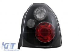 Taillights suitable for HONDA Civic V Hatchback EJ9 EK 1/3/4 (09.1995-02.2001) Black-image-6105429