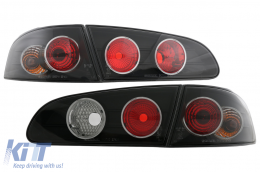 Taillights suitable for Seat Ibiza III 6L (04.2002-2008) Black - TLSEIB6LB