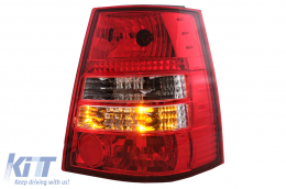 Taillights suitable for VW Golf 4 IV (1997-2004) Bora (1999-2006) Variant Red Clear-image-6102032