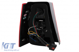 Taillights suitable for VW Golf 4 IV (1997-2004) Bora (1999-2006) Variant Red Clear-image-6102034
