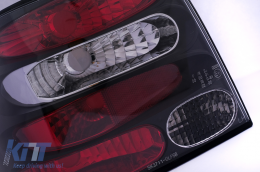 Taillights suitable for VW Golf IV 4 Hatchback (09.1997-09.2003) Black-image-6111558