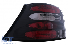 Taillights suitable for VW Golf IV 4 Hatchback (09.1997-09.2003) Black-image-6111559