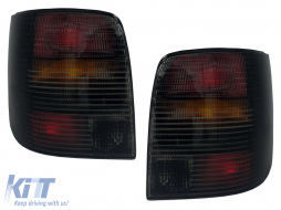 Taillights suitable for VW Passat B5 5 Doors Estate Wagon (11.1996-08.2000) Smoke - TLVWPAB5B