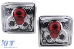 image-74-Taillights suitable for VW T4 Transporter Caravelle Multivan (1990-03.2003) Chrome