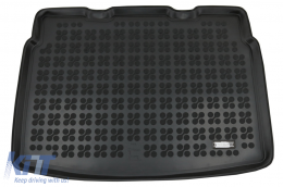 image-0-Tapis coffre caoutchouc Noir pour VW Golf 7 VII Variant 12- inodore bord accru-