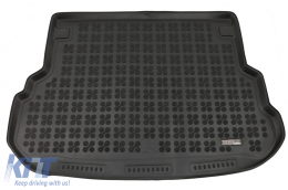 image-21-Tapis de coffre en caoutchouc noir pour Mercedes GLK SUV X204 08-15 Bord augmenté sans odeur