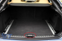 Tapis de sol de coffre arrière Poignée Noir Pour BMW 5 E61 X5 E70 X6 E71 E72 08-15-image-6086173