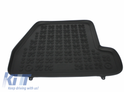 Tapis de sol en caoutchouc noir pour Ford Focus 3 11-18 bord augmenté sans odeur dédié-image-5999498