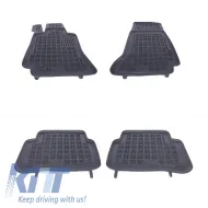 image-64-Tapis de sol en caoutchouc noir pour Mercedes Classe E W213 Limousine 16+ Inodore Bord 3cm