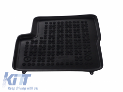 Tapis de sol en caoutchouc noir pour Opel Corsa D 06-14 Corsa E 14-19 Inodore 3cm Bord-image-6004738