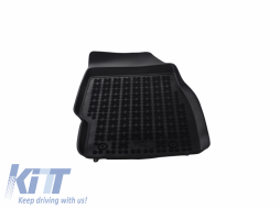 Tapis de sol en caoutchouc noir pour Opel Corsa D 06-14 Corsa E 14-19 Inodore 3cm Bord-image-6004739