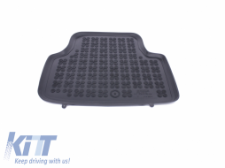 Tapis de sol en caoutchouc noir pour Skoda Octavia III 5E & IV NX Inodore Bord augmenté-image-5999807