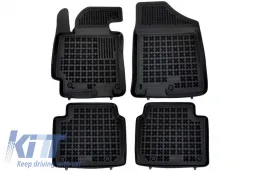 image-5-Tapis de sol en caoutchouc pour HYUNDAI Elantra V & VI 2010+ Bord augmenté sans odeur