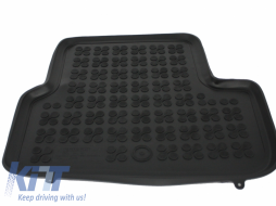 Tapis de sol noir pour MERCEDES A W176 12-18 GLA X156 13- Inodore Caoutchouc--image-5999519